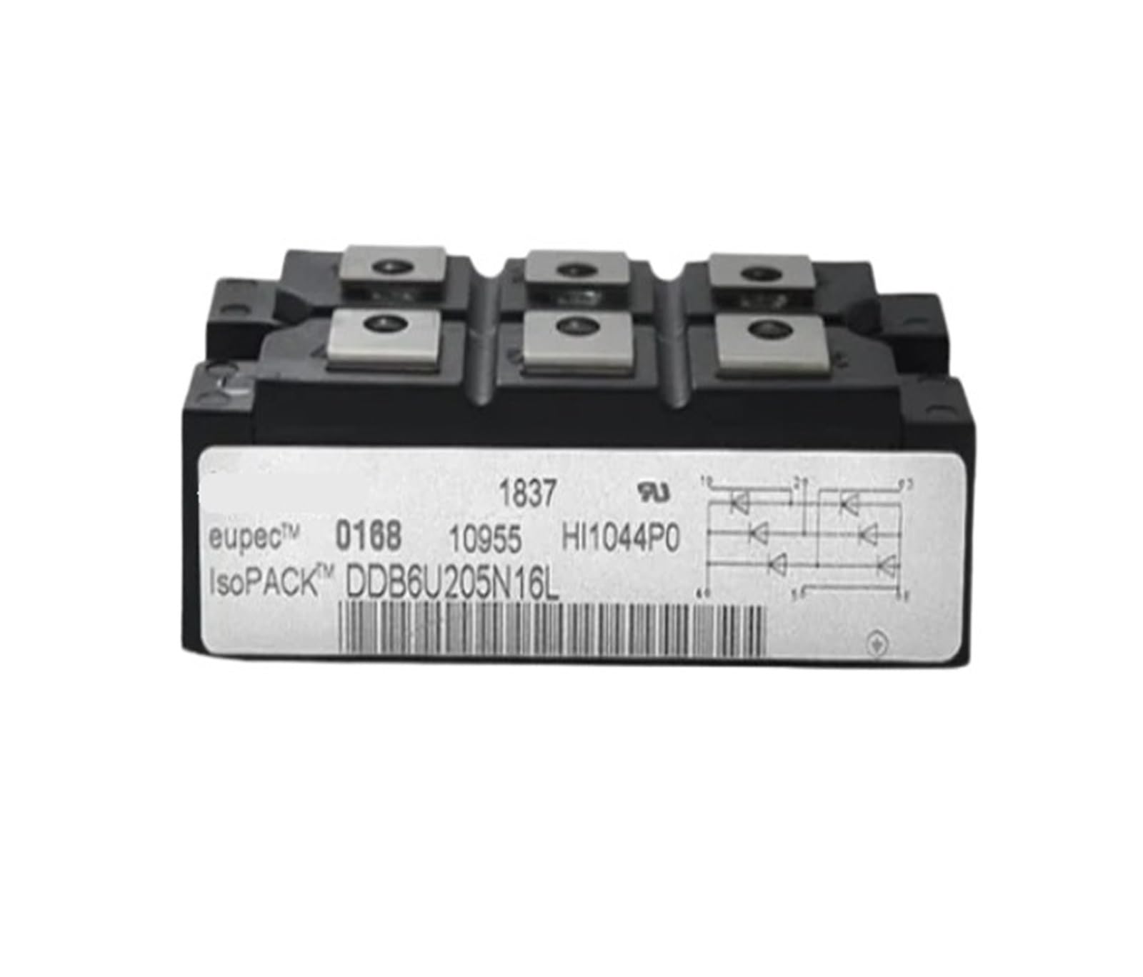 Módulo DDB6U215N16L puente rectificador trifásico para control de motores de CA 1
