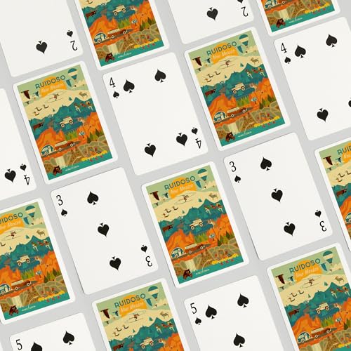 Baraja de Poker Lantern Press Ruidoso, NM 52 Cartas miniatura 4