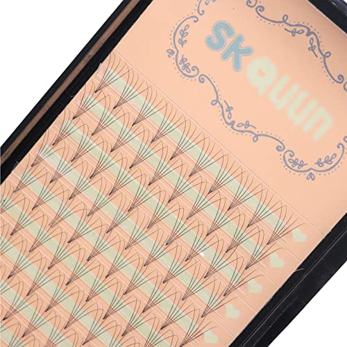 Pre Made Lash Fans Volume Eye Lash 3D 5D 6D 8D 10D Thickness 0.07 Curl C D Length 8mm 9mm 10mm 11mm 12mm 13mm 14mm 15mm 16mm Skquun Premade Volume Fans (5D - 0.07 - D curl, 15mm)