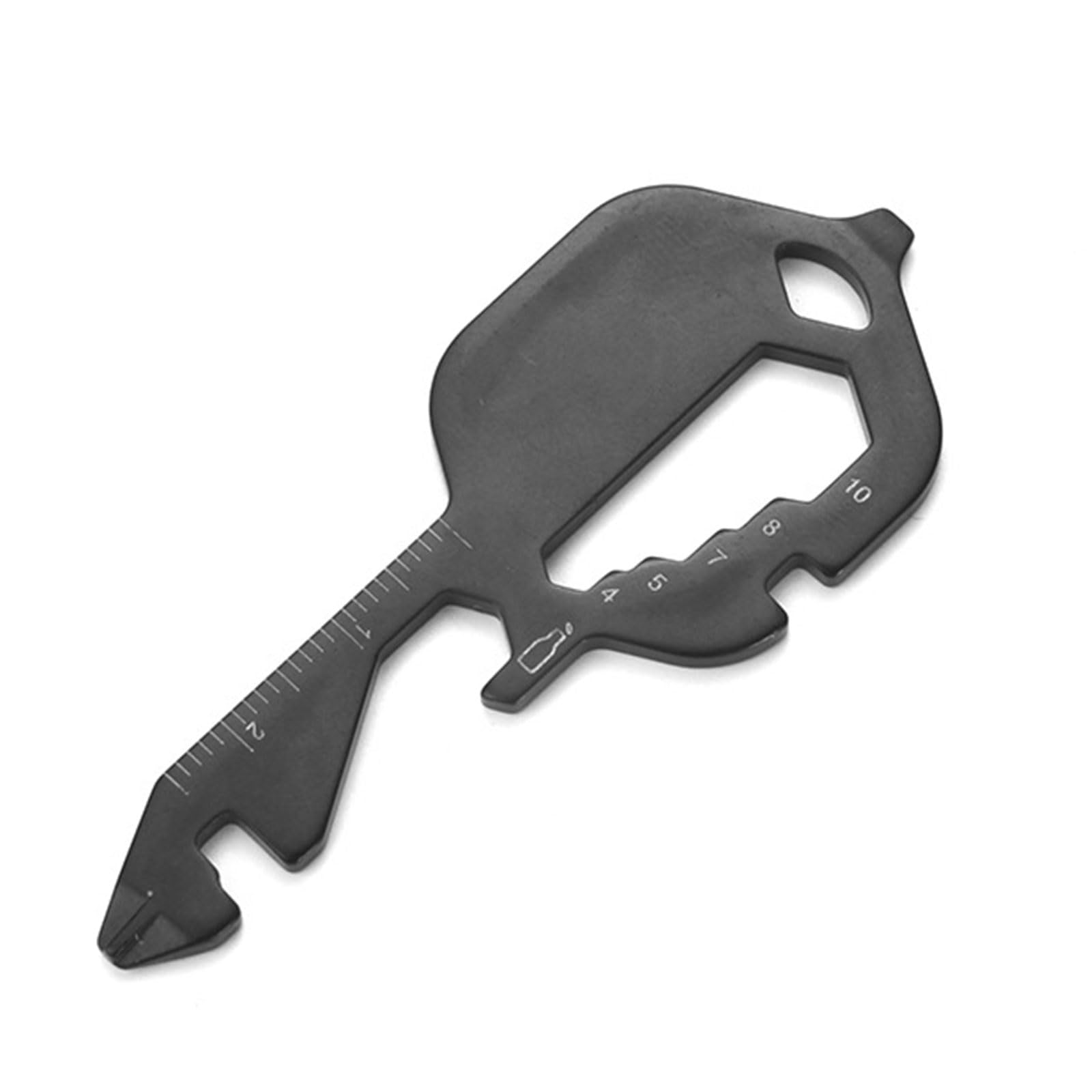13 Tools In 1 Bottle Opener Keychain Stainless Steel Multitool Mini Key Shaped Pocket EDC Utility Tool Key chain Accessories For Men And Women