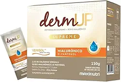 DermUp Supreme Verisol + Ác. Hialurônico e D-Pantenol Sachês 30 x 5g, Maxinutri