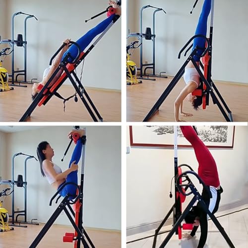 Máquina invertida para piernas con ajuste de altura múltiple miniatura 4