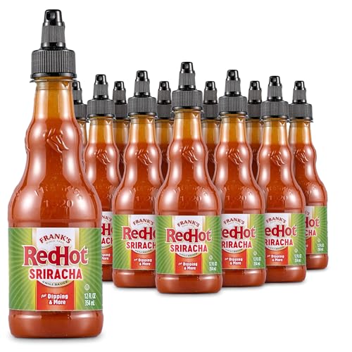 Frank's RedHot Sriracha Chili Sauce, 12oz, 12 bottles