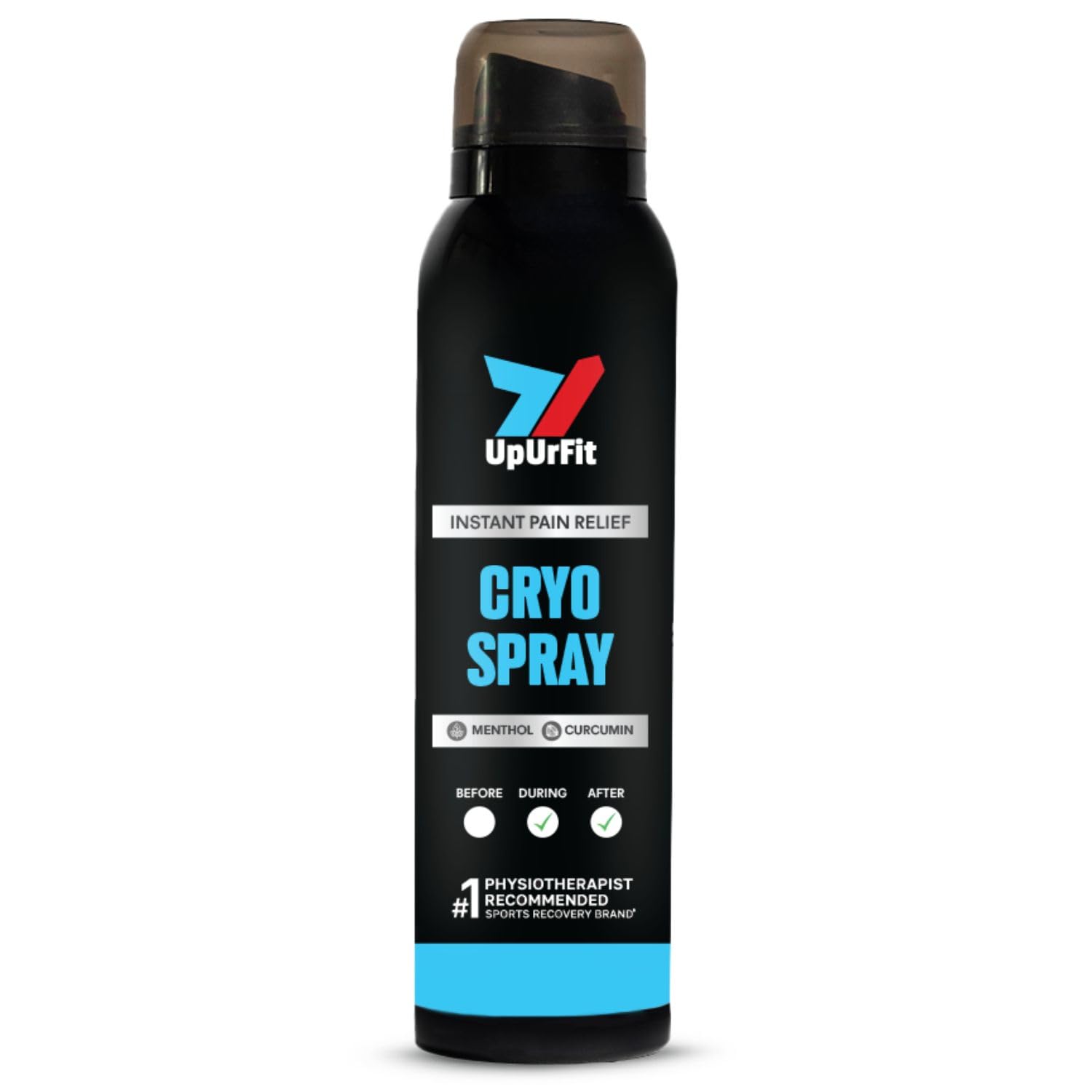 Cryo Instant Pain Relief Spray - 150ml (XL) | Instant Cooling Relief for Back, Knee, Shoulder & Leg Pain | Menthol Cold Spray for Injuries, Strains, Sprains and Swelling | Physiotherapist Recommended | 500+ Sprays