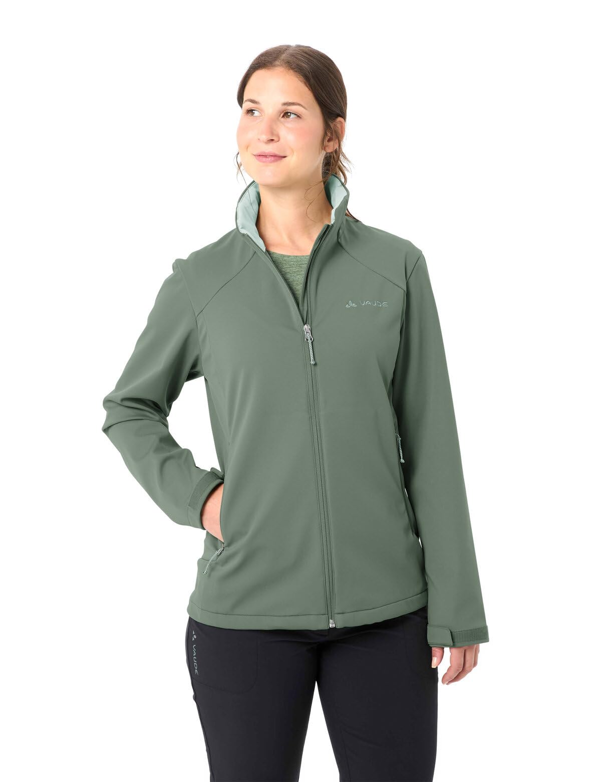VAUDE Multifunktionelle Softshelljacke für Outdoorsport, angenehm weiches und dehnbares Material, Winddicht, wasserabweisend und atmungsaktiv