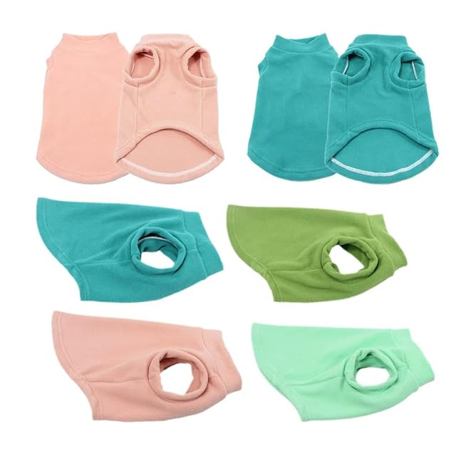 Foto 2 de 6 de Chaqueta de forro polar para perros y gatos, tallas S a 8XL, ropa para mascotas de primavera y otoño