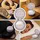 Khanka für Anker soundcore Schlafkopfhörer Sleep A20 A30 Earbuds Hartschalen-Trageetui, Reiseetui kompatibel mit Soundcore A20 A30 Sleep Buds A6611, nur Etui(Kaffeefarben)