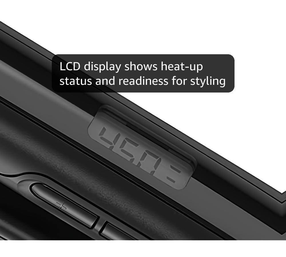 Remington 1" Flat Iron, Hair Straightener with Anti-Static Technology, Rapid 30-Second Heat-Up, 60-Minute Auto Shut-Off, 30% Longer Ceramic Floating Plates, and Titanium-Ceramic Coating