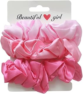 طقم ربطه شعر قماش 3 قطع للنساء - متعدد الالوان LOG-HTie20