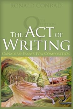 Paperback The Act of Writing Book