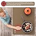 FLASLD Top Covers, Heat Resistant Electric Stove Cover Protector Silicone Large Waterproof Flat Oven Mat for Induction Cooker, Glass Top Protector for Preventing Scratches, Brown-2129.5 inch