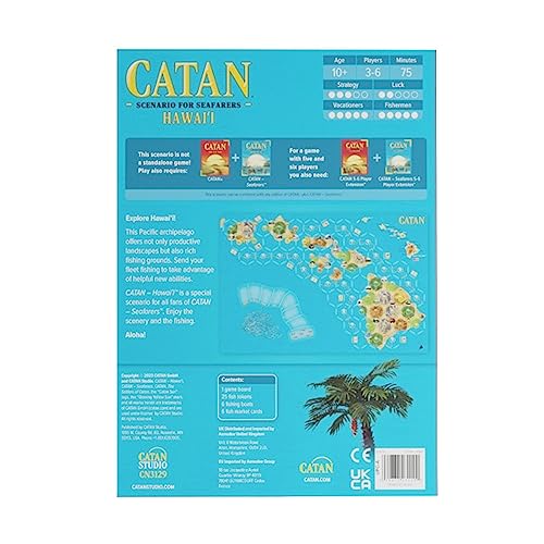 CATAN Hawai'i Scenario Expansion - Juego de Mesa miniatura 3