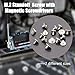 mankk M.2 SSD Screw Kit NVMe Screw M.2 Screw SSD Mounting Screws with Magnetic Screwdrivers for Laptop PC Repair & DIY