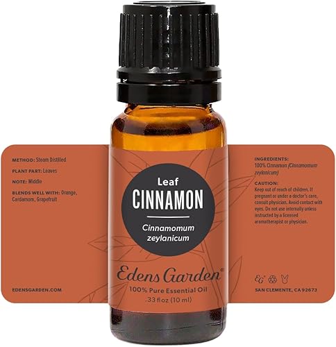 Miniatura 9 de Edens Garden - Aceite esencial de hoja de canela, grado premium 100% puro, sin diluir, natural, terapéutico, para aromaterapia, lo mejor para