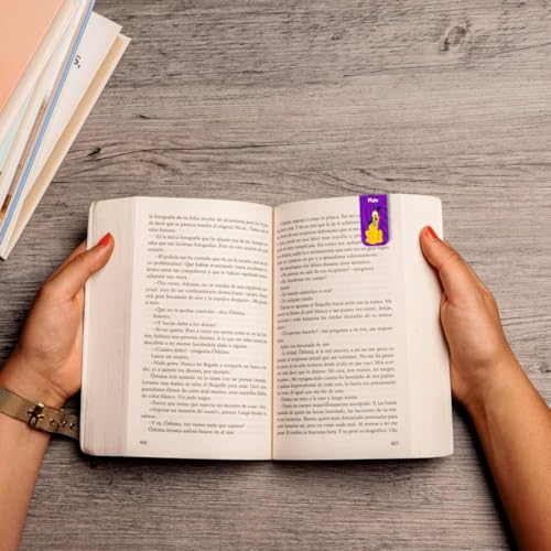 Image of Zesta Magnetic Bookmark Set of 7 | Aesthetic Book Mark for Reading | Cute Anime Bookmarks for Kids, Students | Book Accessories for Novels, Gifts for Readers(Micky Mouse Bookmark, 9X2.5 Cms)