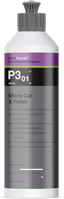 Koch Chemie Micro Cut & Finish P3.01 mikropolitura ścierna z woskiem Carnauba 250 ml