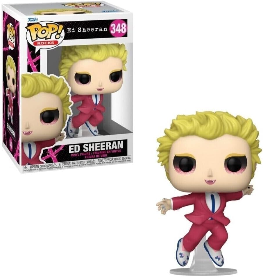 Figurine Pop Ed Sheeran Vampire vinyle 9,5 cm multicolore avec boîtier de protection - 3