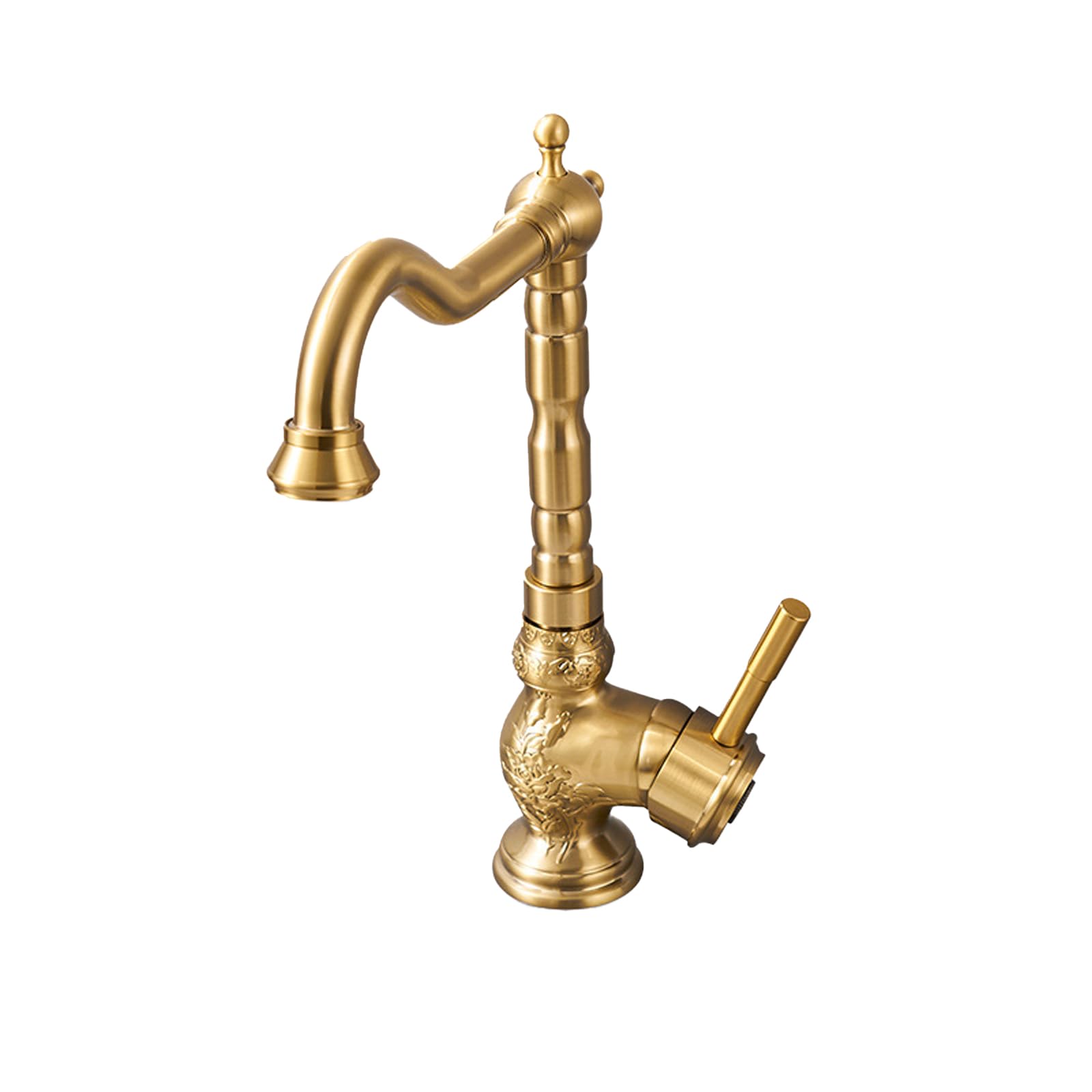 Robinet lavabo rétro bronze pour sublimer la vasque de votre salle de bain ou WC