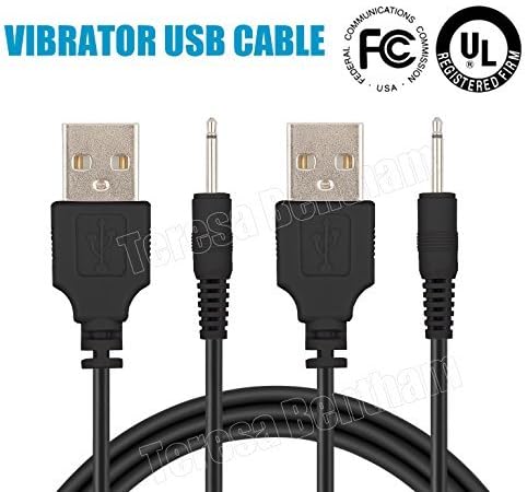 2 carga rápida Cable de vibrador de CC para batería Sexo ...