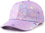 YAQUEKOU Unisex Kinder Baseballkappe Freizeit Cap Mädchen Sonnenschutz Verstellbar Sommer Outdoor Sonnenhut für Mädchen 3-10 Jahre (G, 3-10 Jahre)