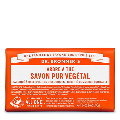 Dr Bronner Jabón de árbol de té