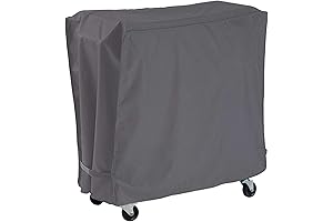 AKEfit Patio Cooler Cart Cover for Most 80 Quart Rolling Coolers -...