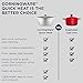CorningWare QuickHeat 5.5-QT Cast Aluminum Dutch Oven With Lid & Non-Stick Ceramic Interior, Lightweight and Fast Even Heat Baking & Cooking, For Meats, Soup, Browning, Searing, French White