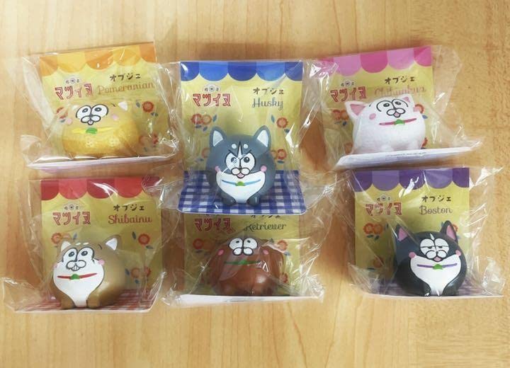 Amazon.co.jp: おそ松さん 松犬 マツイヌ オブジェ レトロ喫茶柄 