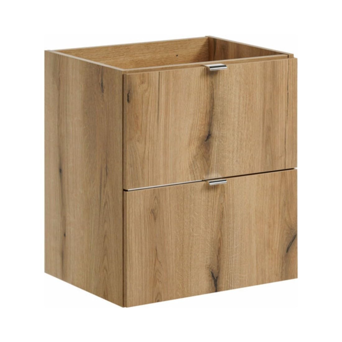 VANO - Juego colgante con diseño de roble (100 cm), diseño de lavabo y lavabos rectangulares