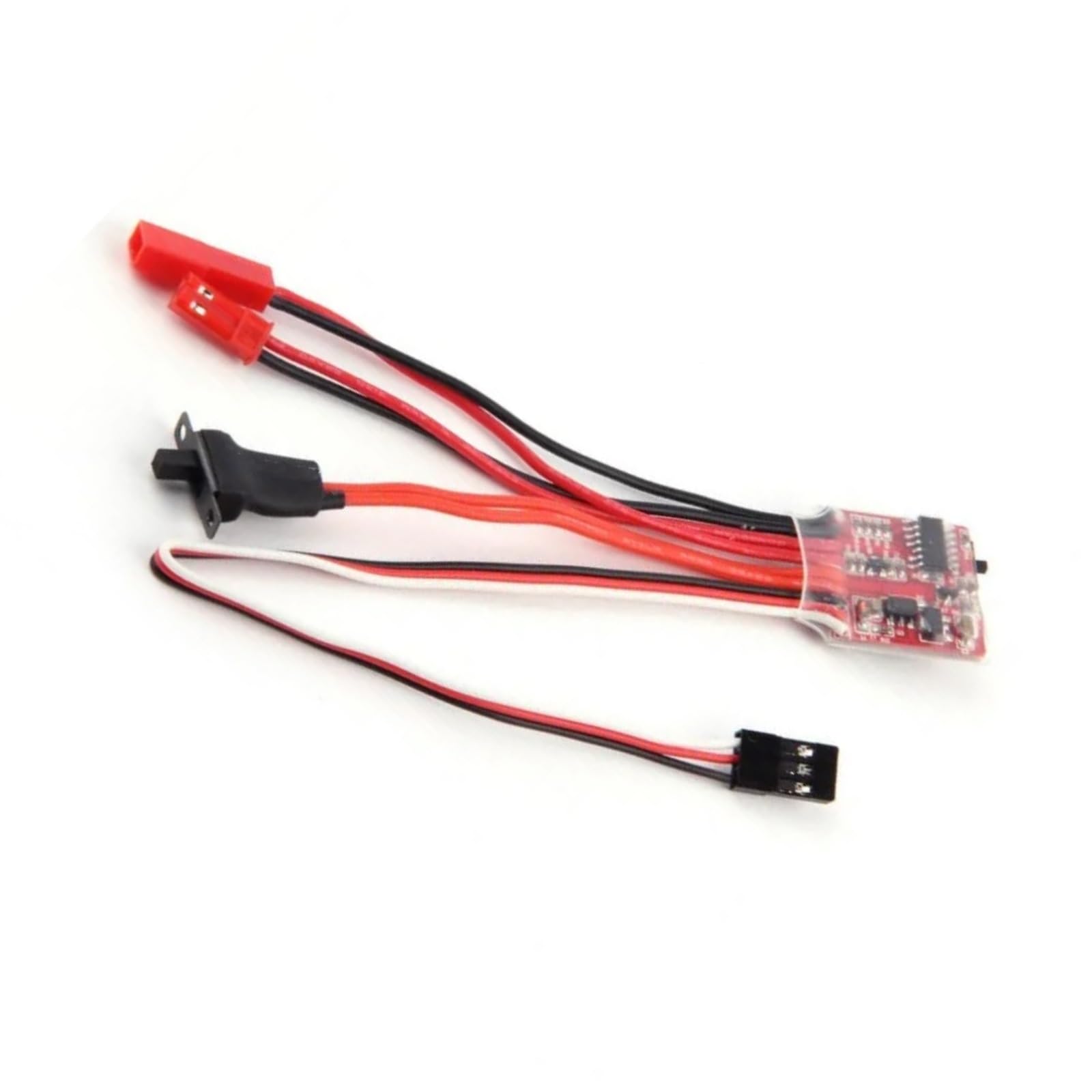 para Controlador De Velocidad Cepillado 20A Regulador Eléctrico RC Coche Camión Piezas Mejoradas Accesorio Modelo Orugas Repuesto Modificadas RC Controlador ESC