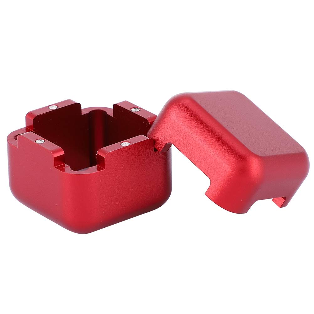 Alomejor Soporte de Tiza de Billar con Soporte de Tiza de Piscina Cubierta magnética Portador de tizas de Billar — view 3