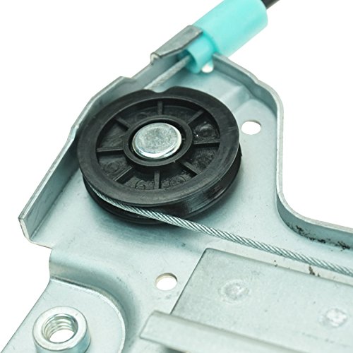 Image of TRQ Rear Left Power Window Regulator & Motor Assembly Drivers Side Compatible with 2005-2009 Buick Lacrosse
