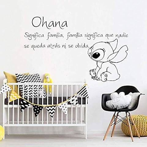 Etiqueta de pared de PVC España Ohana 67x42cm Cover