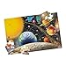 Produktbild Melissa & Doug 10413 Sonnensystembodenpuzzles, leicht zu reinigende Oberfläche, fördert die Hand-Augen-Koordination, 48 Stück, mehrfarbig, 91,44 x 60,96 cm (L x B)