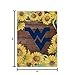 Rico Industries NCAA West Virginia Mountaineers Sunflower Spring 13