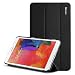 Samsung Galaxy Tab Pro 8.4 Case - Poetic Samsung Galaxy Tab Pro 8.4 Case [Slimline Series] - [Lightweight] [Ultra-slim] PU Leather Slim-Fit Trifold Cover Stand Folio Case for Samsung Galaxy Tab Pro 8.4 Black (3 Year Manufacturer Warranty From Poetic)