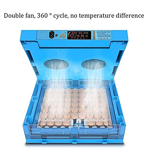 WONOOS Inkubator Brutmaschine Inkubator, Digital Automatic Hatcher Brutkasten Für Hühner, Enten, Gänse Und Tauben,Four… – Bild 4