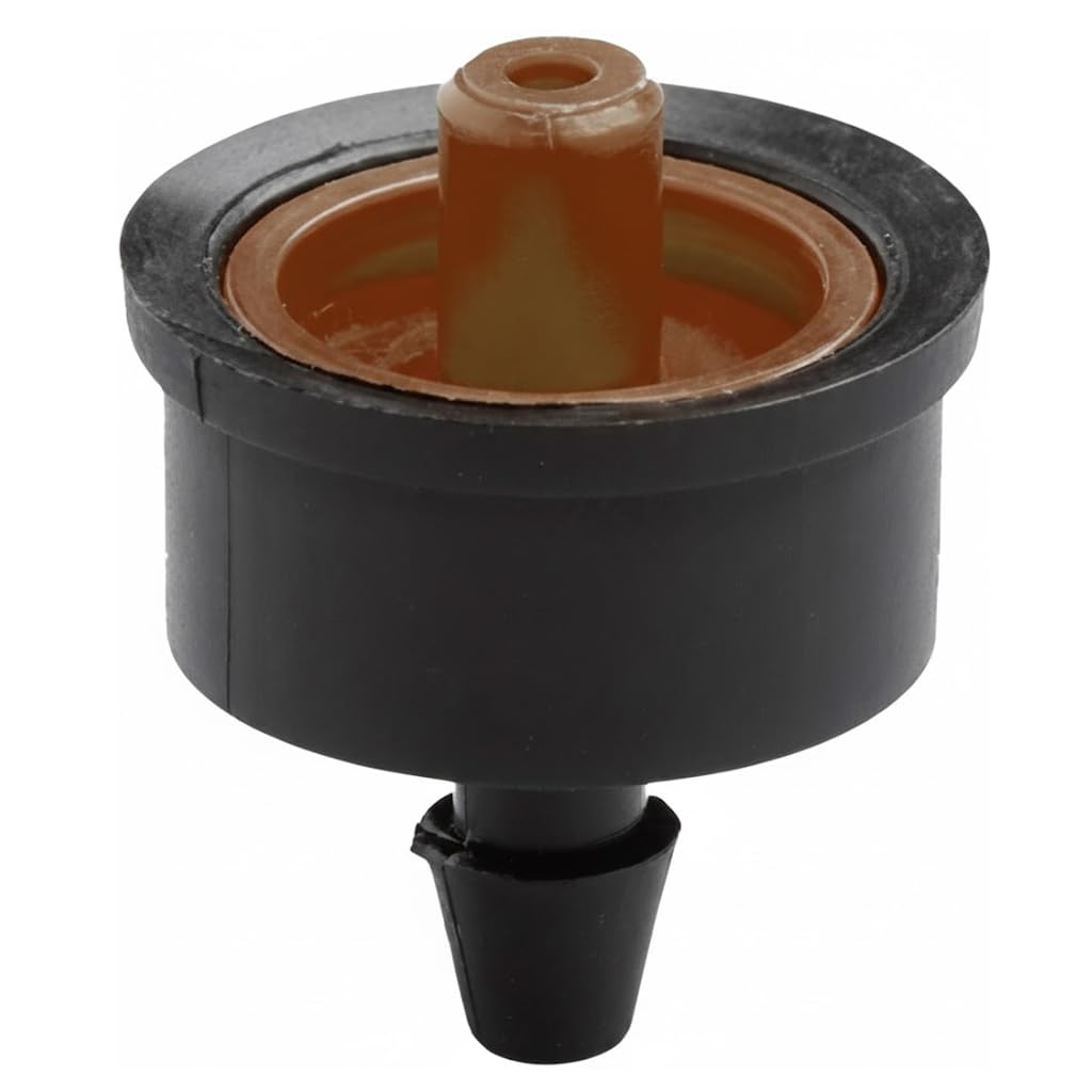 Suinga Gotero Autocompensante No Desmontable 4 Litros | Pack 1000 Goteros Autocompensantes para Riego por Goteo | Goteros para Riego Agricola y Jardineria 4 l/h | Ideales para Lugares con Desnivel