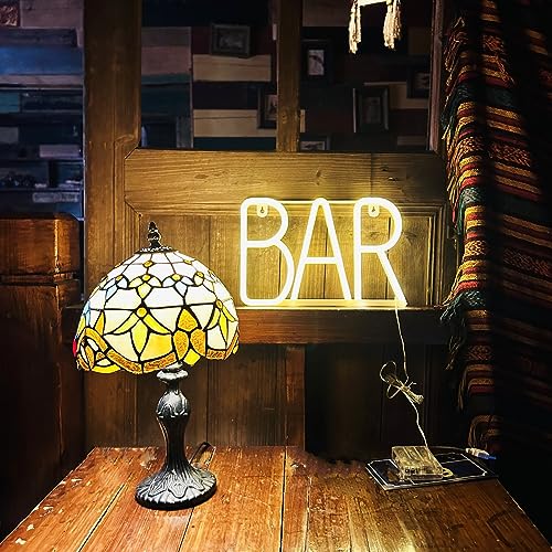 Image of UrsaMajor Neon Sign for Bar, Pub, Party Wall Decor - Led Signs for Home Bar, Business, Christmas Gifts (Warm White)