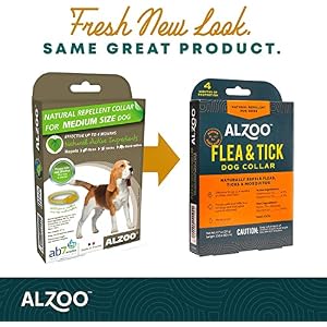 Flea & Tick Dog Collar and 8 Fl. Oz. Flea & Tick Repellent Spray for Dogs, Medium-Sized Dogs: 16-40 lbs, 100% Plant-Based Active Ingredients Flea & Tick Dog Collar and 8 Fl. Oz. Flea & Tick Repellent Spray for Dogs, Medium-Sized Dogs: 16-40 lbs, 100% Plant-Based Active Ingredients