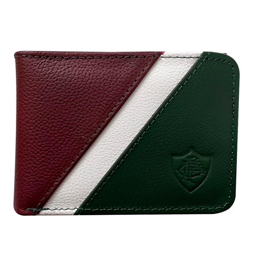 Carteira do Fluminense Oficial em Couro - Tricolor