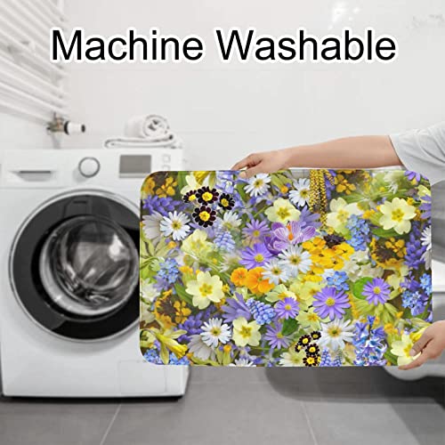 Badematten Set 3 Teilig,Toilettenmatte Set,3Er Badgarnitur Badezimmer Matte Set Dusch Bade Matte Vorleger Teppich 3D… – Bild 7