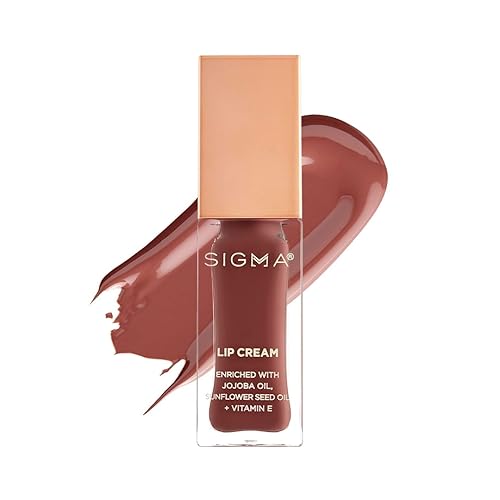 Sigma Beauty Crema de labios Crema de labios líquida profesional con una fórmula ultrahidratante y un acabado cremoso y lustroso Crema labial de