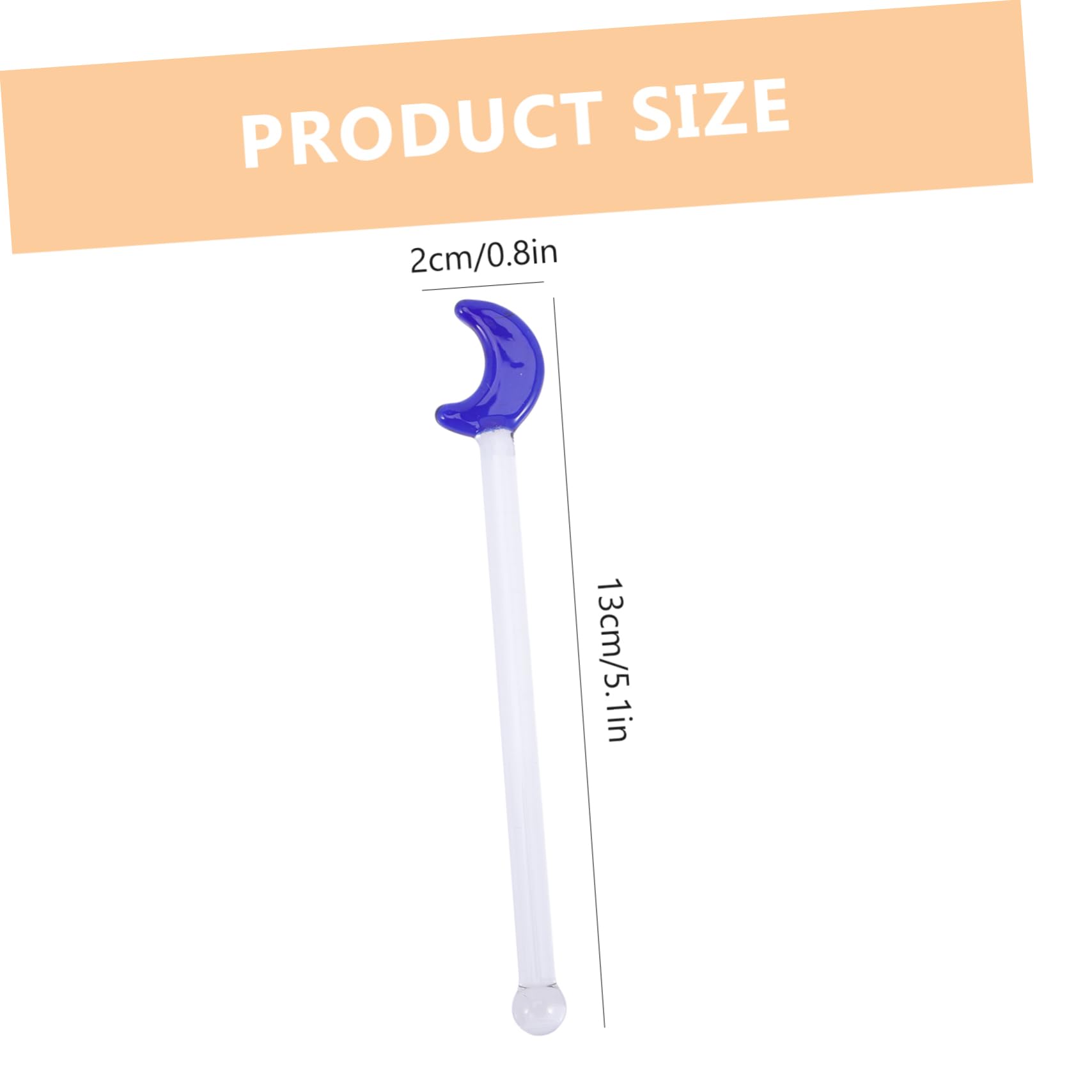 Ciieeo 5Pcs Swizzle Sticks Glass Cocktail Mixing Rods with Heart Shaped Top for Juices and Whiskey Drinks Easy to Clean and Reusable