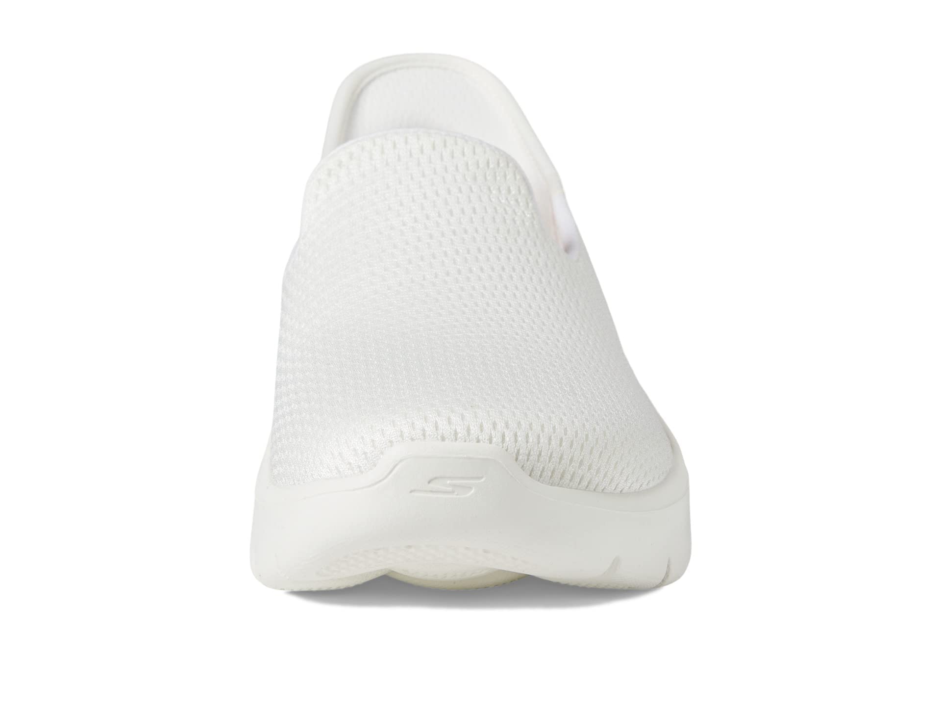 Skechers Women's Hands Free Slip-ins Go Walk Flex-Relish, Scarpe da Ginnastica Donna, Bianco Panna, 39 EU Larga