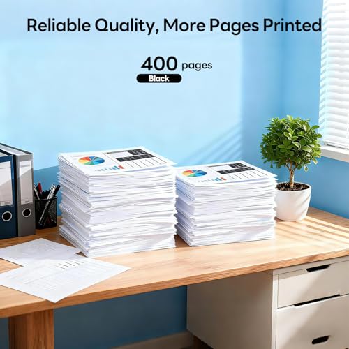 Image of 245XL Black Ink Cartridge Replacement for Canon 245 PG-245 XL PG245 for Canon Pixma MX490 TR4520 TS3322 MX492 TS3122 MG3022 MG2522 MG2920 MG2420 MG2520 MG2922 MG2924 Printer (2 Black)