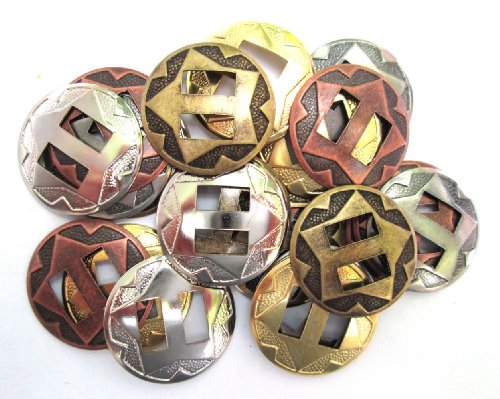 Conchos Mixed Finishes Western 1