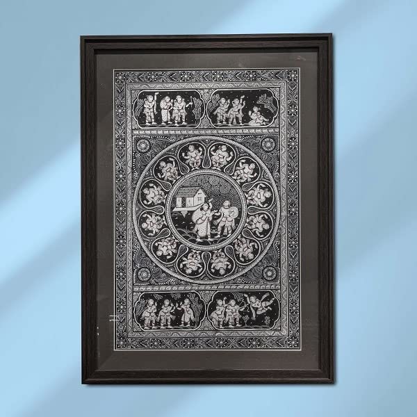 The Heritage Art Pattachitra Painting on Cotton Canvas – The Pride of Odisha