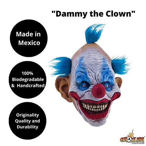 Payasos, Home mascara payaso asesino Marca Ghoulish Productions (2)