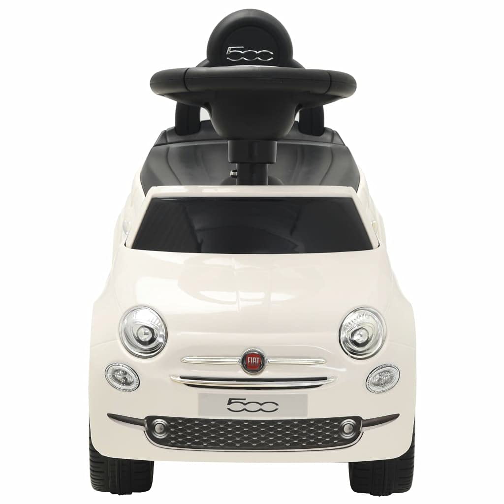 Coche correpasillos Fiat 500 Blanco Juegos y Juguetes Juguetes Juguetes para montarse Vehículos a Pedales o para Empujar